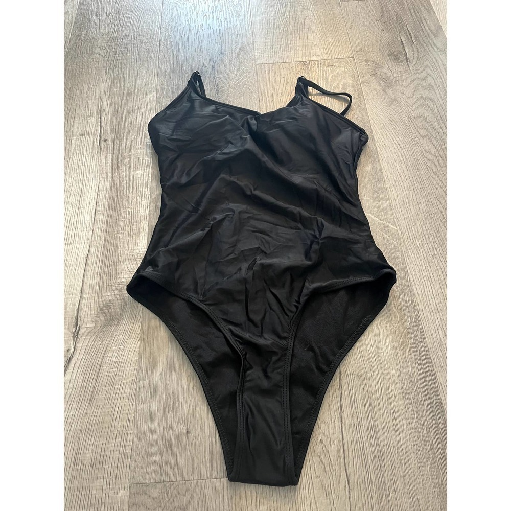 One Piece Swimsuit NEW size Small Black